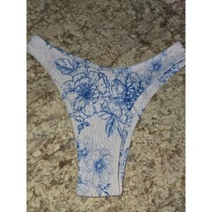 High Cut High Rise Bikini Bottoms NWOT